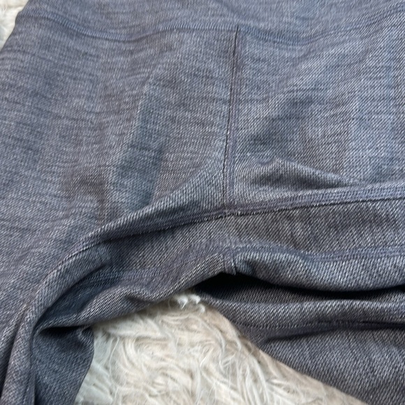 Lululemon Align Pant II 25" Mini Heathered Herringbone Heathered Black White / B - Picture 2 of 4